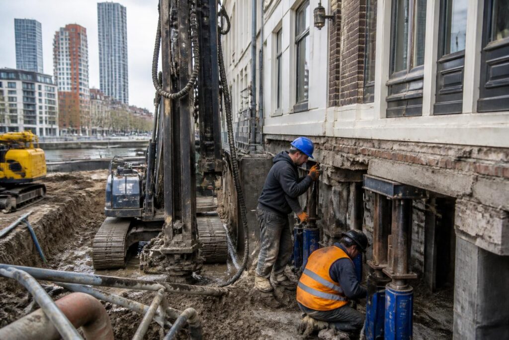 ontdek alles wat u moet weten over het herstellen van funderingen in rotterdam. tips, technieken en expertadvies voor een stevige basis van uw woning.