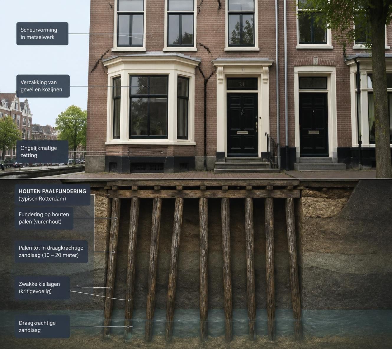 leer alles over funderingsproblemen in rotterdam: ontdek de oorzaken, gevolgen en effectieve oplossingen om schade aan uw woning te voorkomen.