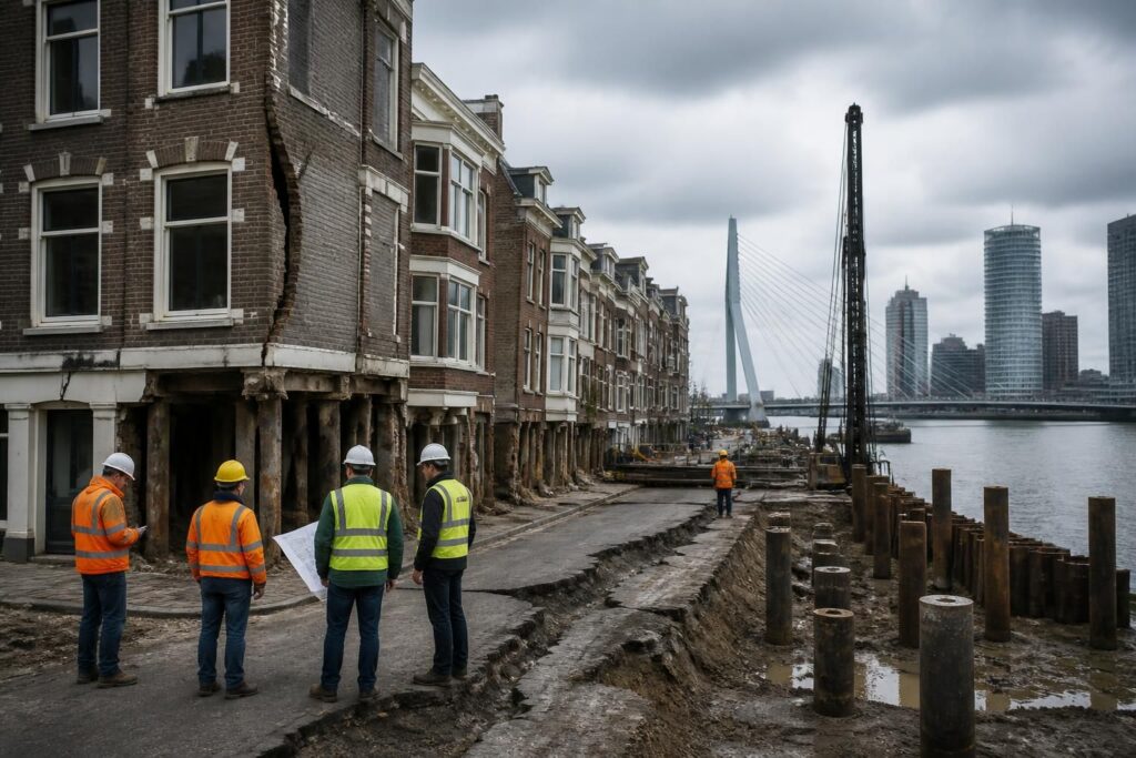 leer over de oorzaken, gevolgen en oplossingen van funderingsproblemen in rotterdam. ontdek hoe u schade aan uw woning kunt voorkomen en repareren.