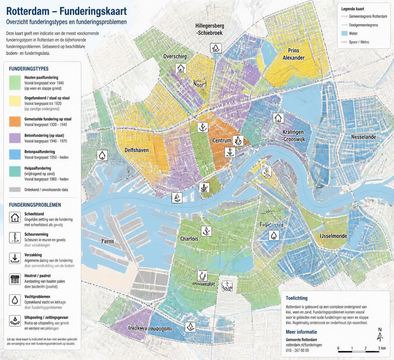 ontdek wat een funderingskaart is en waarom deze essentieel is voor de bouw en veiligheid in rotterdam. leer hoe deze kaart helpt bij het begrijpen van de funderingscondities van gebouwen.