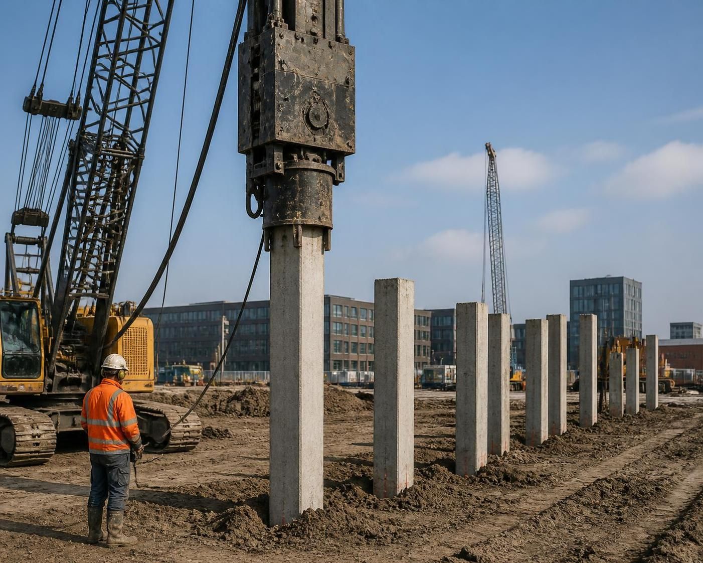 ontdek wat heipalen zijn en waarom ze essentieel zijn voor stevige en duurzame constructies in de bouwsector.