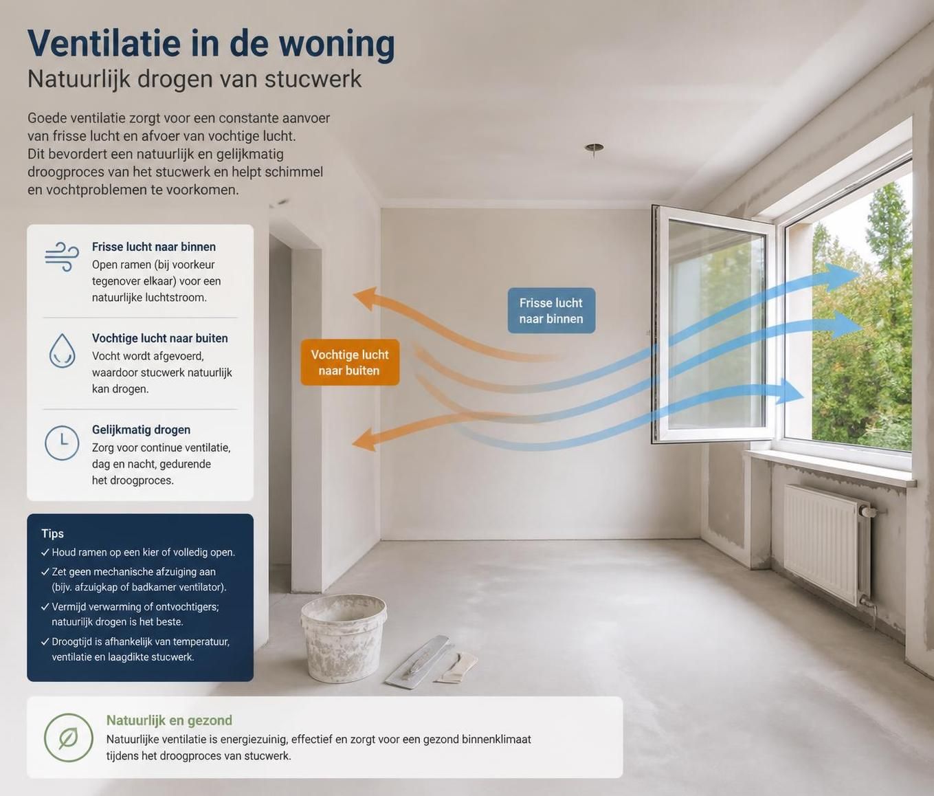 ontdek hoelang stucwerk moet drogen voordat je verder kunt werken en krijg tips voor een perfect resultaat bij je bouw- of renovatieproject.