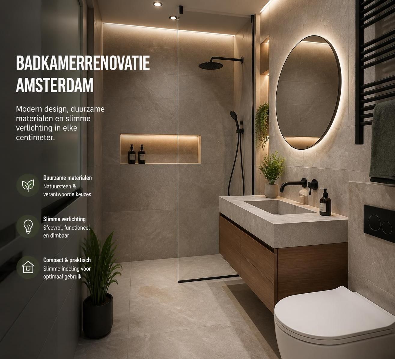 ontdek de beste renovatietips en trends voor badkamers in amsterdam in 2026. maak van uw badkamer een moderne en stijlvolle ruimte met onze deskundige adviezen.