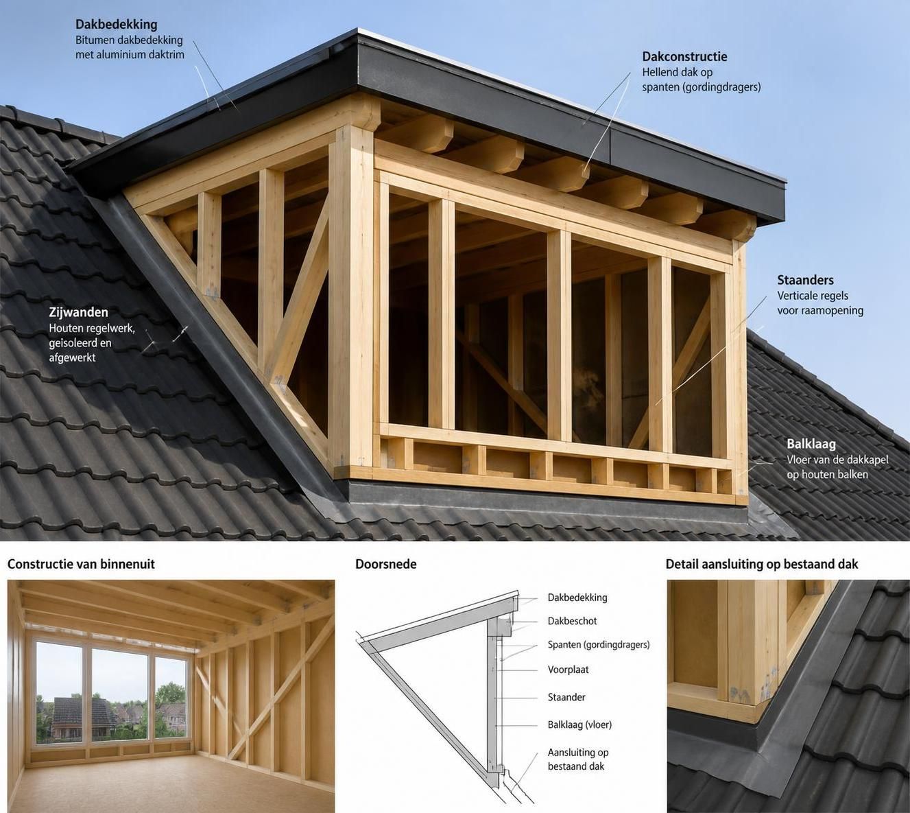 ontdek wat een draagconstructie dakkapel is en waarom deze essentieel is voor de stabiliteit en veiligheid van uw woning.