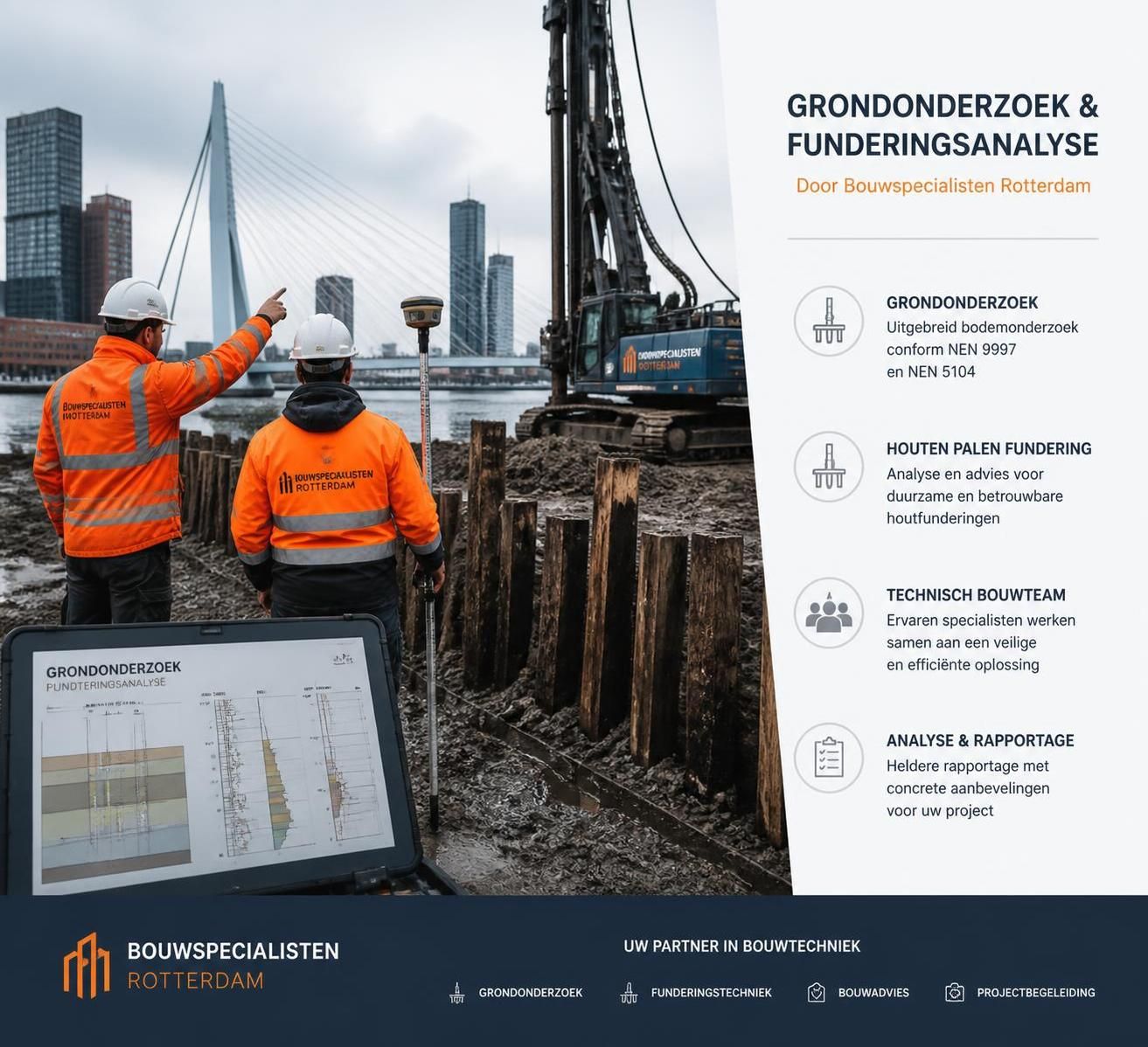 ontdek wat funderingsloket rotterdam is en hoe het jou kan ondersteunen bij het plannen en uitvoeren van je bouwproject met sterke en betrouwbare funderingen.