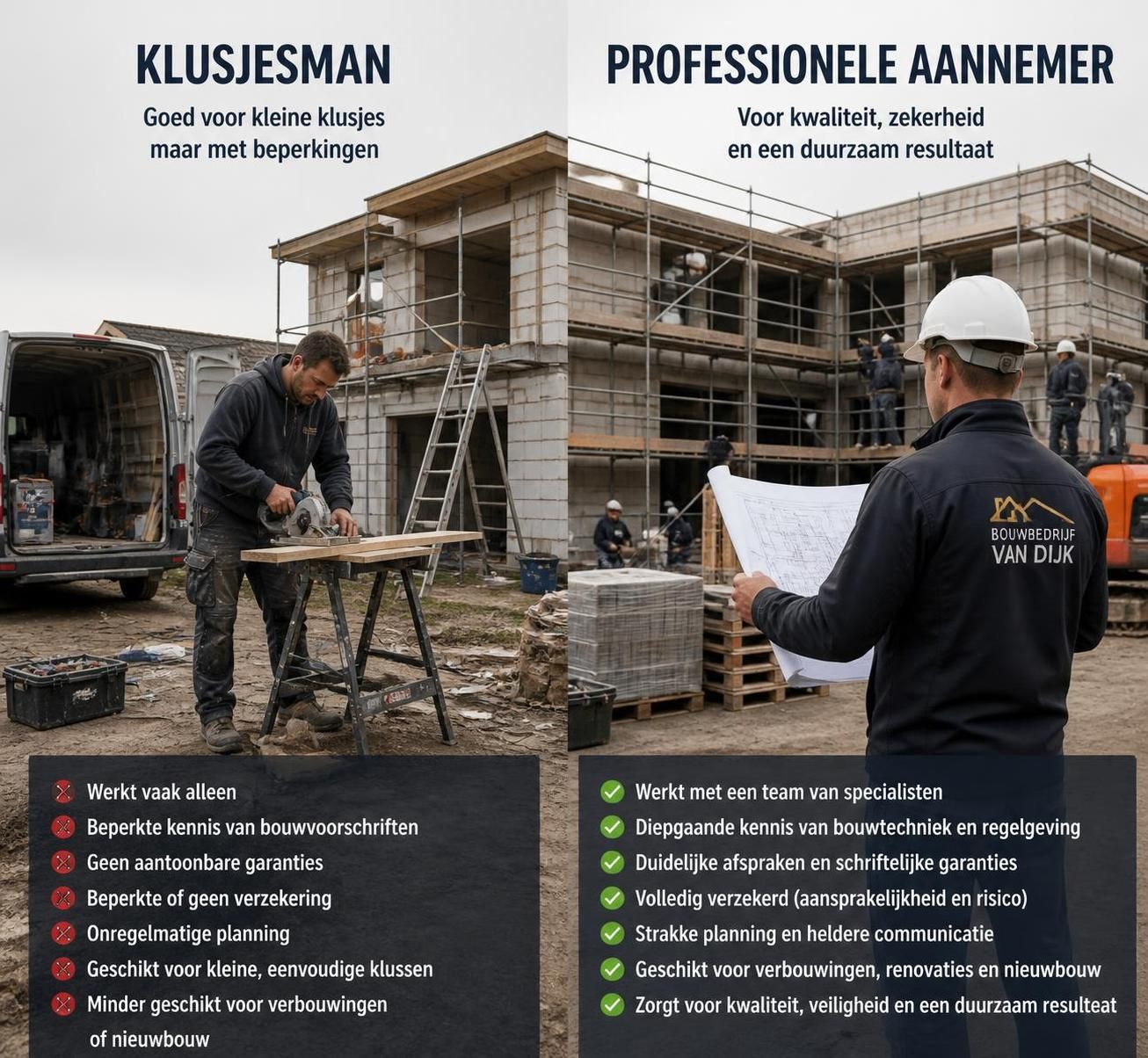 ontdek waarom het inschakelen van een aannemer cruciaal is voor het succes van jouw verbouwing en hoe zij het proces vereenvoudigen.